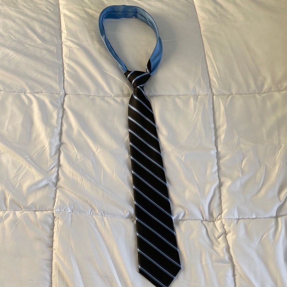 Striped tie